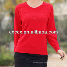 13STC5062 top selling ladies cashmere jumper